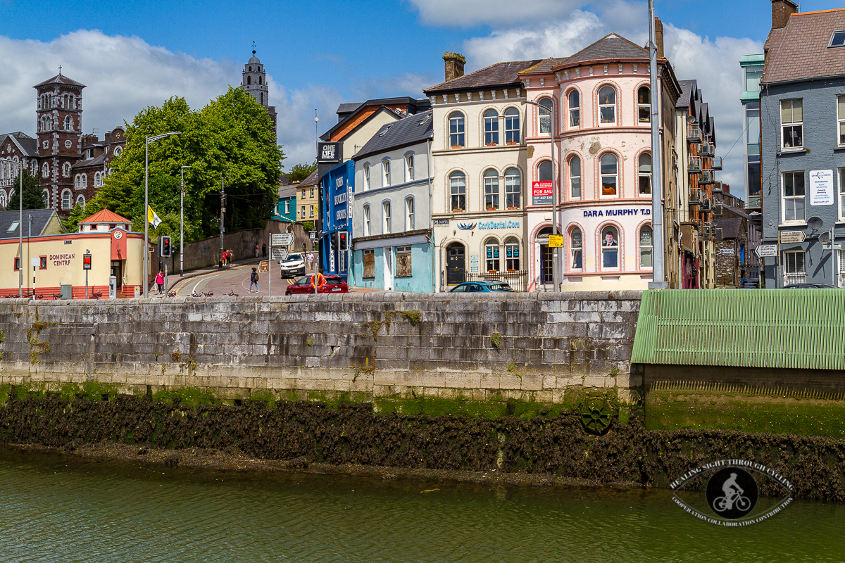 Popes Quay over the River Lee - Cork City - County Cork