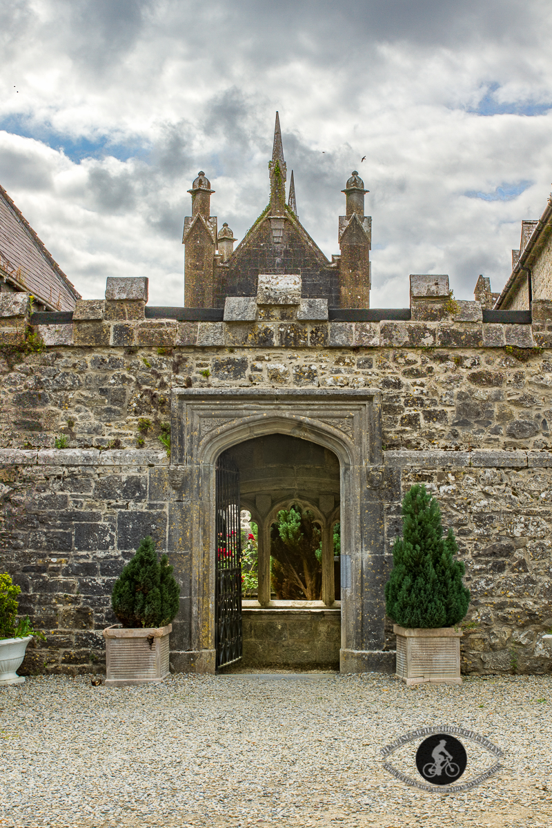 Entry to inner garden in the Adare Augustinian Friary - County Limerick