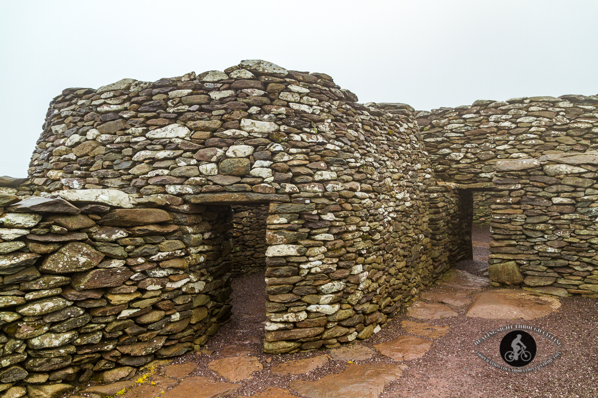 Prehistoric Beehive Huts Fahan Goup 2000 BCE - entrances to huts