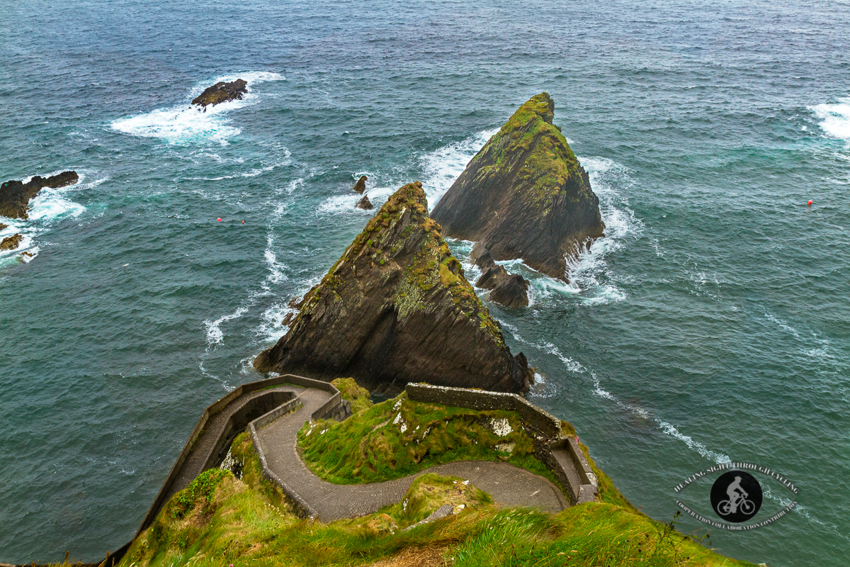 Sheep highway at Dunquin Pier County Kerry