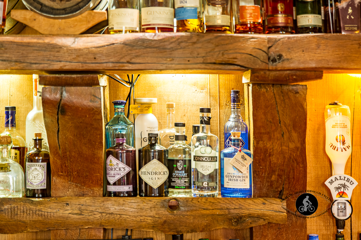 Bottles - Beleek Castle bar in Ballina County Mayo