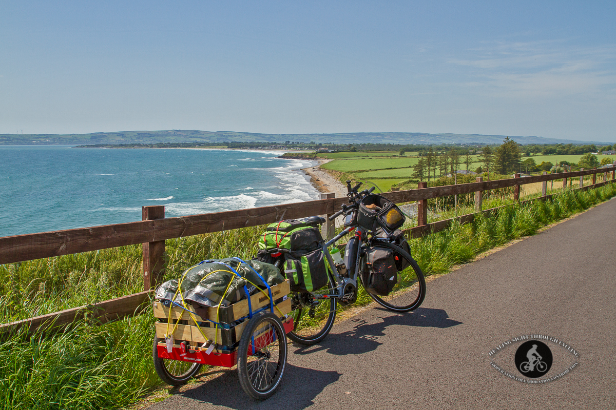 Bike at the Beach toward the end of the Waterford Greenway