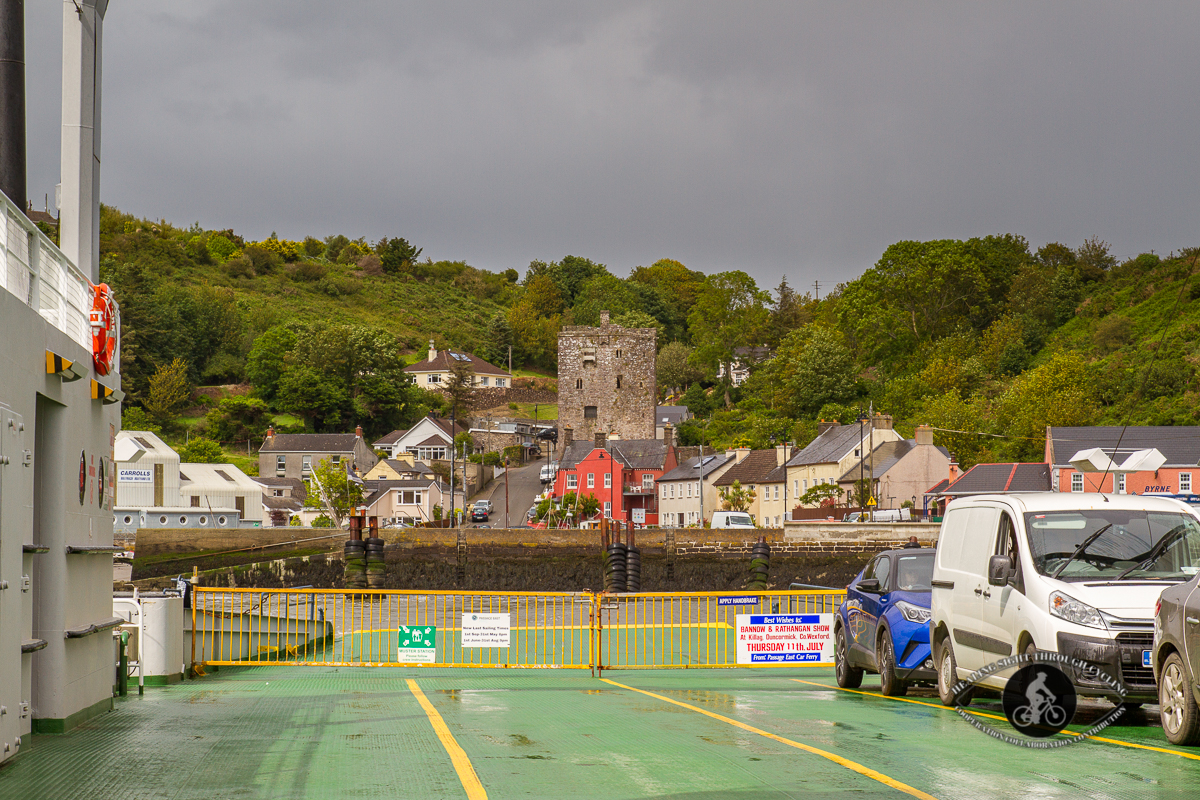 On the ferry from Ballyhack to Passage East County Waterford