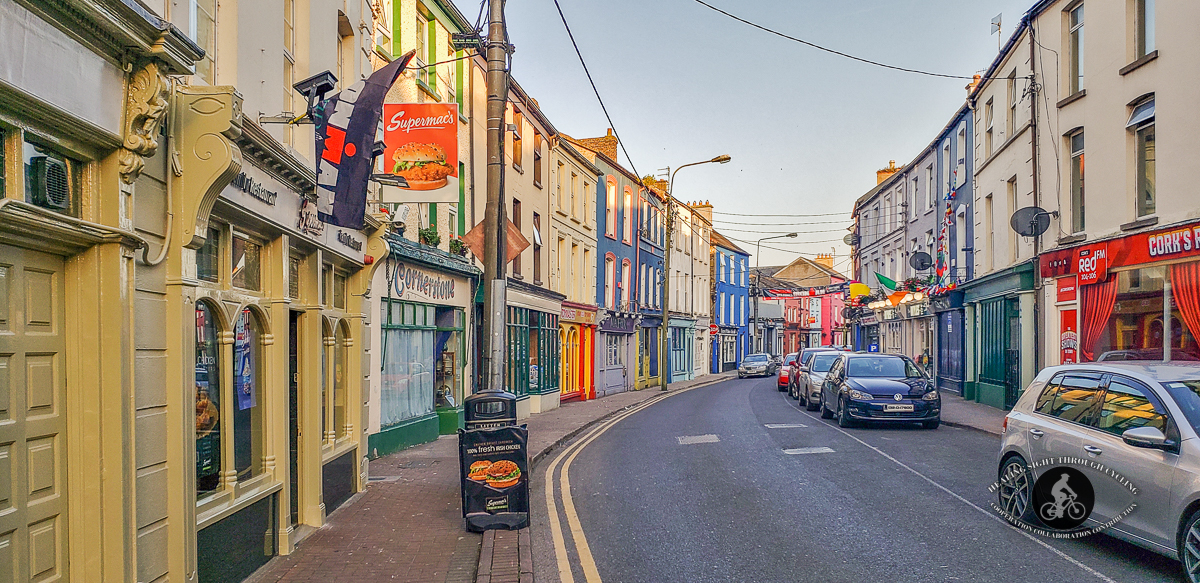 Road in Youghal at sunset - 2