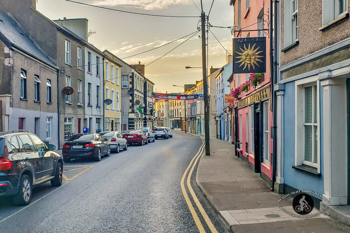 Road in Youghal at sunset - 3